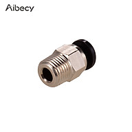 Aibecy PC4-M10 Male Straight Pneumatic Tube Push Fitting Connector Compatible for CR-10 Ender 3 3D Printer Extruder thumbnail