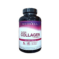 Viên uống NEOCELL Đẹp Da Khỏe Khớp Super Collagen +C, giảm nếp nhăn, cải thiện làn da, giúp móng tóc chắc khỏe, ngừa loãng xương thumbnail