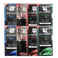 Combo 10 Dây dầu gội cho Nam Romano Mix 4 màu (1 dây 14 gói) thumbnail