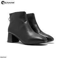 Boots nữ, 5cm, mũi vuông, trơn BOOTS21 thumbnail
