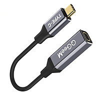 Cáp chuyển cổng QGeeM USB Type C 3.1 sang Mini-DP Female 4K 60HZ HDTV cho Macbook, Samsung S8-Hàng Chính Hãng thumbnail