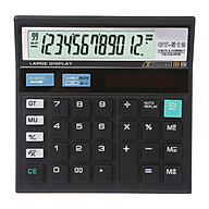 Calculator 12-Digit Desktop Financial Handheld Calculator with Large LCD Display Big Sensitive Button Office Home School thumbnail