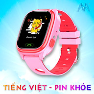 Đồng Hồ Thông Minh Trẻ Em ngôn ngữ Tiếng Việt, Pin sử dụng được 2 ngày, dây đeo có Hoa văn hình Trái tim Dễ thương Model Y85 Pro - Hàng nhập khẩu thumbnail
