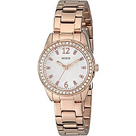 GUESS Women s Stainless Steel Crystal Accented Watch thumbnail