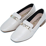 Giày lười nữ loafer mũi vuông đế cao 3P Rozalo R5912 thumbnail