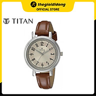 Đồng Hồ Nữ Dây Da Titan 2554SL01 - Nâu thumbnail