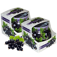 Combo 2 ly nến thơm Admit nhập khẩu Châu Âu Black Currant 85g - nho chuỗi ngọc đen thumbnail