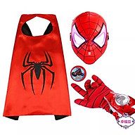 Bộ áo choàng siêu nhân nhện kèm mặt nạ và gang tay cho bé thumbnail