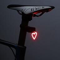 Đèn hậu xe đạp thể thao Chống Nước Sạc USB Đèn phía sau xe đạp địa hình cao cấp Đèn LED Nháy lắp Xe Đạp Giant, gắn baga Hàng Chính Hãng thumbnail