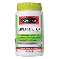 Thực Phẩm Chức Năng Viên Uống Bổ Gan, Thải Độc Gan Swisse Liver Detox Úc (120 Viên) thumbnail