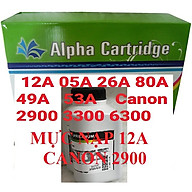 Mực nạp 12A hàng chính hãng Alphacartridge dành cho hộp mực 26A 05A 49A FX9 máy in Canon 2900 3000 3300 6300 251dw 252dw HP 1010 1020 2055 Pro 400 m402 m402nw 1230 thumbnail