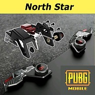 Bộ 2 nút bấm chơi game cap cấp Pubg Mobile North Star hỗ trợ chơi game trên điện thoại - Hàng chính hãng thumbnail