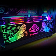 Thanh Led RGB Coolmoon Scifi bar đồng bộ Hub , Dùng độ trang trí cho case nguồn máy tính - Hàng nhập khẩu thumbnail