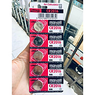5 Viên Pin CMOS CR2016 Maxell Nhật Bản Lithium 3V thumbnail