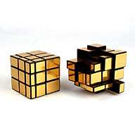 Đồ chơi ảo thuật Rubik phản chiếu ánh vàng 3x3 thumbnail