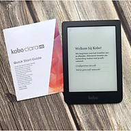 Máy đọc sách Kobo Clara HD 8GB đen, 6 inch, có đèn cam - Hàng nhập khẩu thumbnail