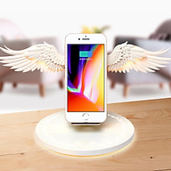 Bộ đế sạc nhanh không dây angel wings 10W có thể làm đèn ngủ - hàng chính hãng thumbnail