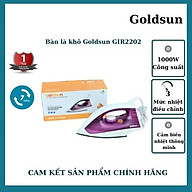 Bàn Ủi Khô Cầm Tay Goldsun GIR2202 3 Mức Nhiệt Tự Động Ngắt Điện Khi Không Sử Dụng - Hàng chính hãng Goldsun thumbnail