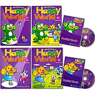 Sách Combo 4 cuốn Happy World - Tiếng Anh Cho Trẻ Em 5A + 5B (kèm sổ tay và đĩa DVD) thumbnail