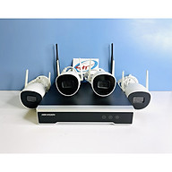 Bộ Kit camera IP Wifi HIKVISION NK42W0H (4 camera)- Hàng Chính Hãng thumbnail
