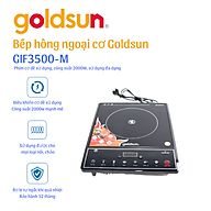 Bếp hồng ngoại Goldsun GIF3500-M Hàng chính hãng thumbnail
