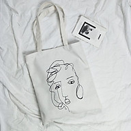Túi xách vải Canvas đeo vai thời trang cho nữ thumbnail