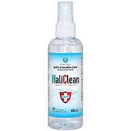 Dung dịch nước sát khuẩn tay nhanh tiêu chuẩn xuất khẩu HaliClean hand sanitizer 100ml dưỡng ẩm tự nhiên thumbnail