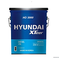 Dầu nhớt xe hạng nặng Hyundai HD3000 20W50 CF4 20 lít thumbnail