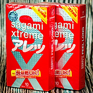 2 Hộp Bao Cao Su SAGAMI Xtreme Feel Long, Gai, Mẫu Mới, MADE IN JAPAN, Hàng Chính Hãng, 20 Cái thumbnail