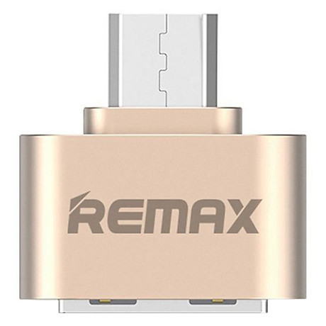 Đầu Chuyển Đổi USB OTG Remax RA-OTG - 2 Cổng Micro USB Và USB 2.0 - Hàng Nhập Khẩu 1