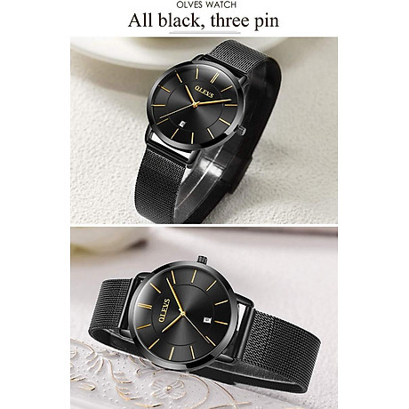 Ladies steel watch,olevs watches for women,waterproof mesh strap watch women,slim casual women watches with date display,female ultra thin watches,women s fashion watch promotion,female watch on sale 7
