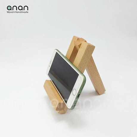 Giá đỡ điện thoại - khung ảnh - lịch để bàn bằng gỗ 1