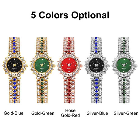 Quartz xr4556 stylish women wrist watch elegant full-crystal shiny casual watch analog quartz wristband with alloy strap 3