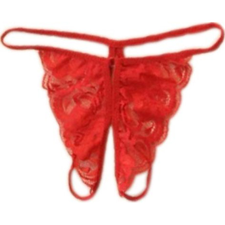 Bộ quần lót nữ và áo ngực sexy - màu đỏ 2