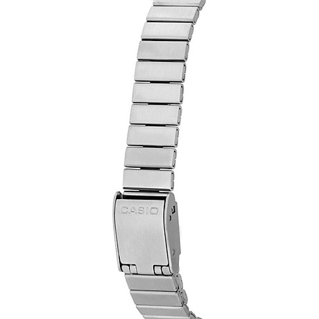 Đồng hồ kỹ thuật casio la670wa-7 kiểu cổ điển - màu bạc 4