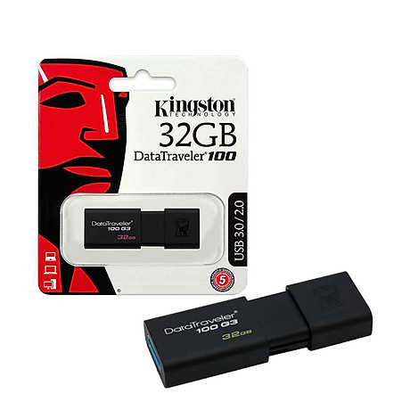 USB Kingston 32GB Data Traveler - USB 2.0 3.0 - Hàng Chính Hãng 3