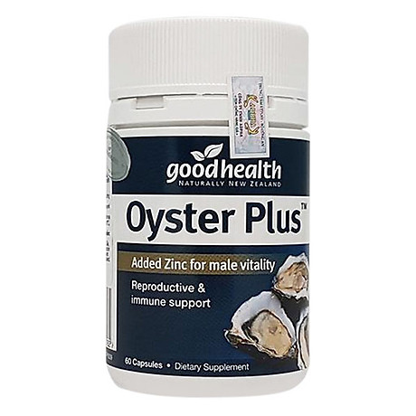 Goodhealth oyster plus tinh chất hàu 60 viên - tăng cường sinh lý - cải thiện chất lượng tinh trùng - hàng chính hãng new zealand 1