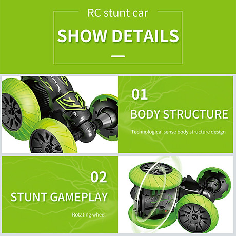 Rc stunt car 2.4ghz 3d rotating drift tripper stunt car climbing drift deformation buggy car flip kids robot electric 3