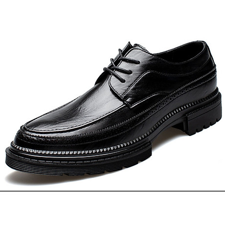 Giày nam cao cấp giày da bò giày nam da thật giày nam thời trang giày nam kiểu dáng hiện đại mã T36123 1