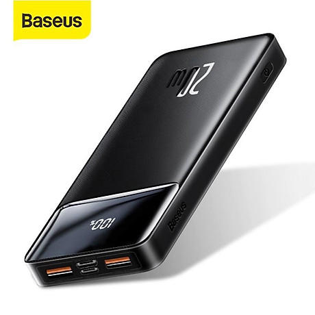 Sạc dự phòng Baseus hỗ trợ sạc nhanh cho các thiết bị hệ điều hành Android iOS 30000mAh 20000mAh 10000mAh cao cấp - Hàng Chính hãng 2