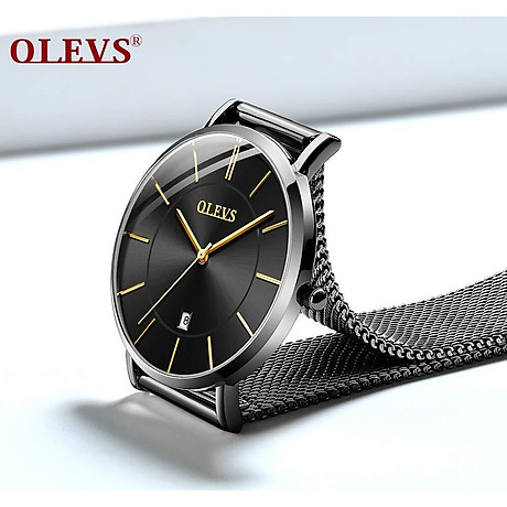 Ladies steel watch,olevs watches for women,waterproof mesh strap watch women,slim casual women watches with date display,female ultra thin watches,women s fashion watch promotion,female watch on sale 5