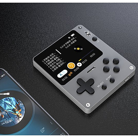 Máy chơi game cầm tay cổ điển màn hình 2.4 inch ruizu s100 kèm thẻ nhớ 16gb có sẵn 2000 game 5
