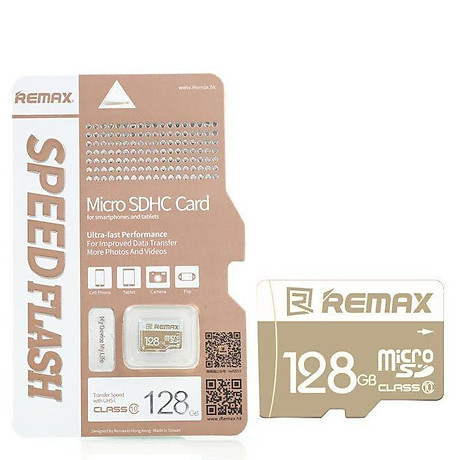 Thẻ nhớ MicroSD Remax 128Gb Class 10 - Hàng nhập khẩu 1