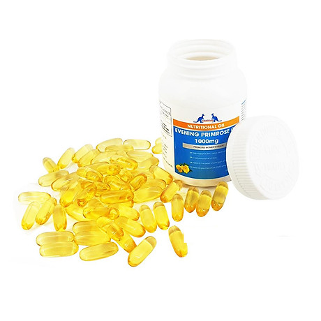 Thực phẩm bảo vệ sức khỏe tinh dầu hoa anh thảo evening primrose oil 1000 mg 2