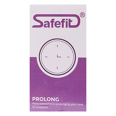 Hộp bao cao su safefit prolong (12 cái hộp) - tặng 1 hộp bao cao su safefit prolong (3 cái hộp) 6
