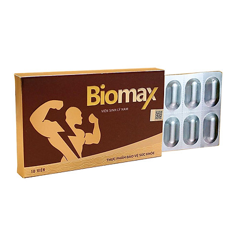 Thực phẩm chức năng viên sinh ly nam biomax 2