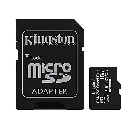Thẻ nhớ Kingston microSDHC 16GB CL10 UHS-I SDCS2 16GB - 100MB s (Có Adapter) - Hàng Chính Hãng 3