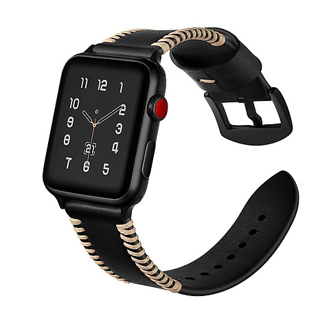Dây da thay thế cho đồng hồ thông minh apple watch series 3 2 1 6