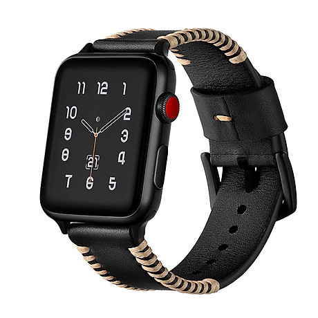 Dây da thay thế cho đồng hồ thông minh apple watch series 3 2 1 2