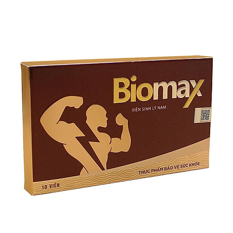 Bộ 3 hộp tpcn viên sinh lý nam biomax 4